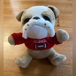 NWT The Petting Zoo Georgia Bulldogs Stuffed Animal w/ a Sweatshirt